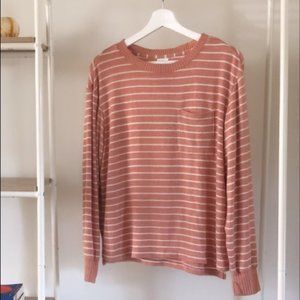 Stars Above Perfectly Cozy Lounge Top Stripes SZ L